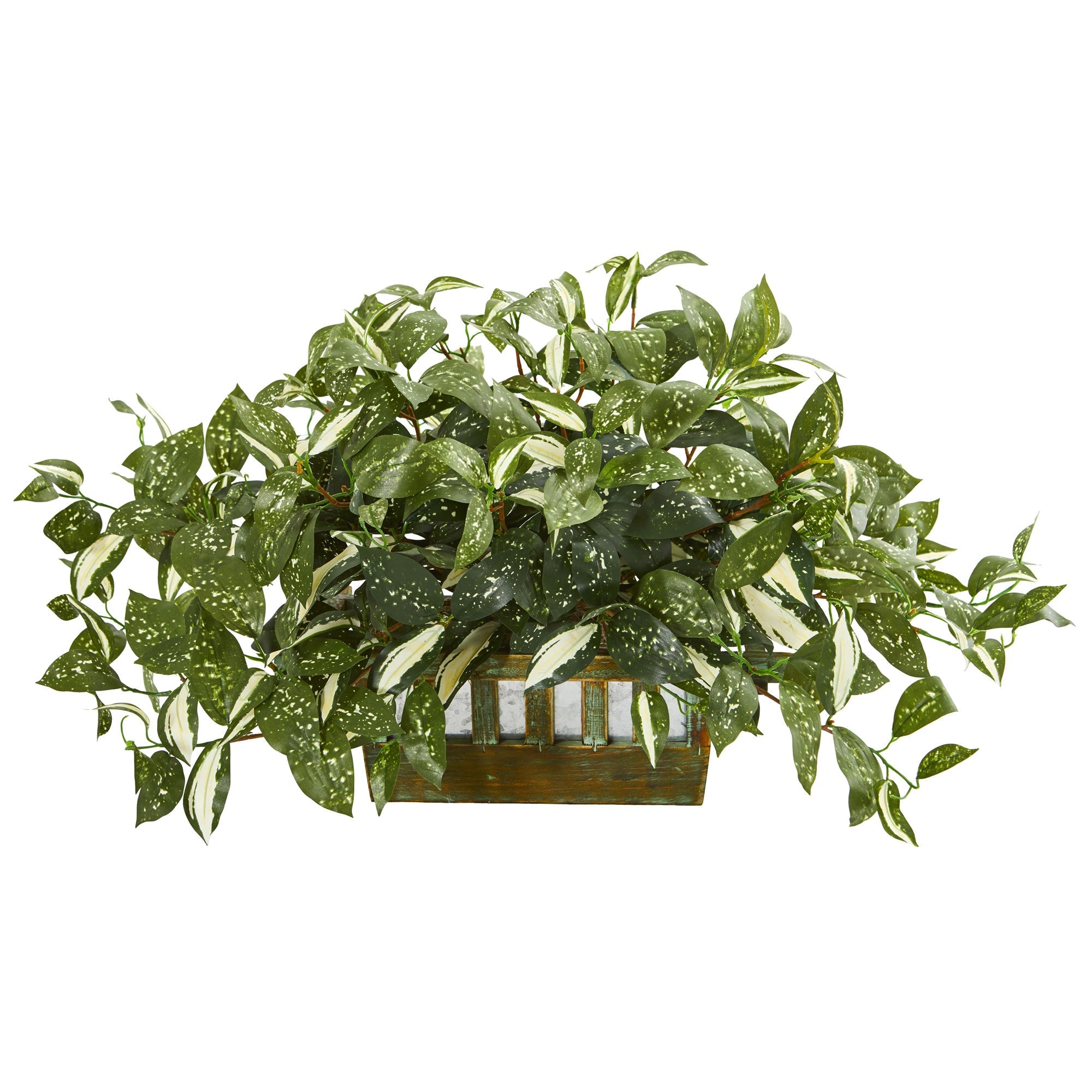 15" Florida Beauty Artificial Plant in Planter