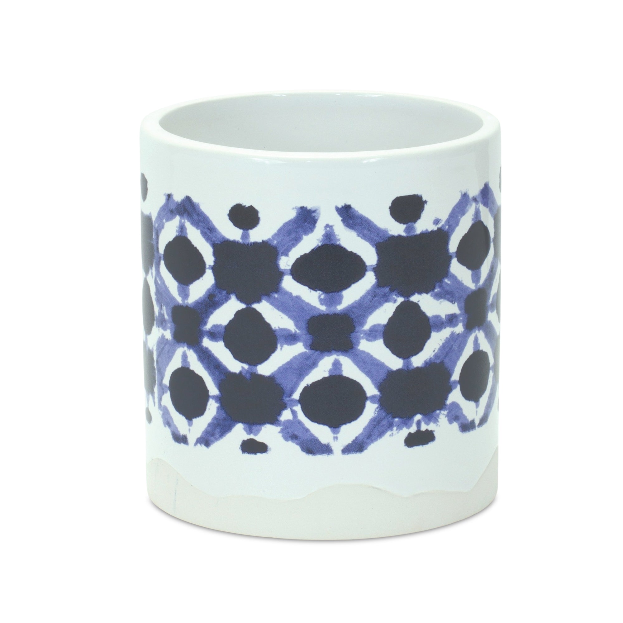 Tie-Dye Print Ceramic Pot (Set of 2)