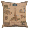 Paris Tour Eiffel French Cushion