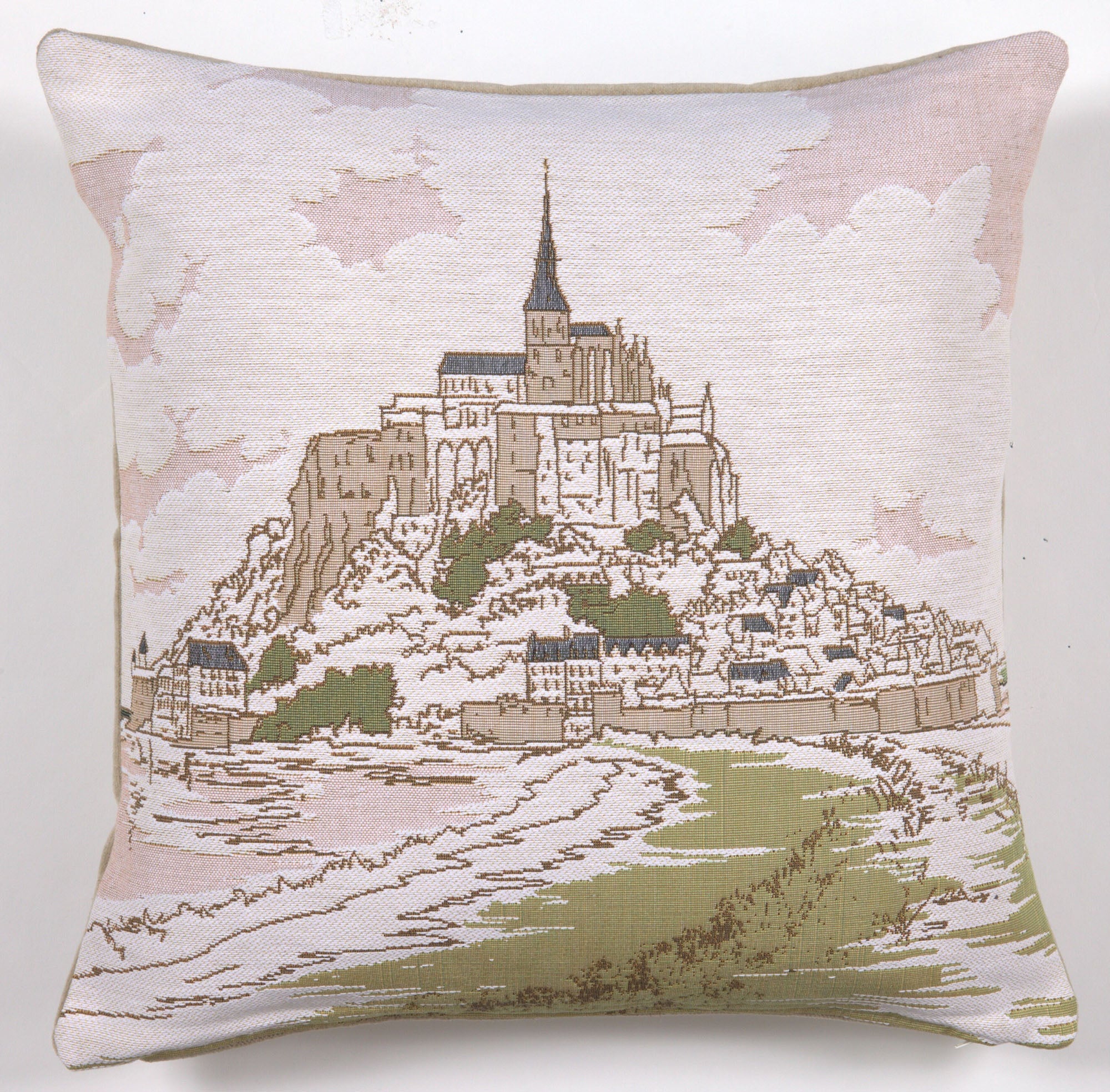 Mont Saint Michel 1 French Cushion