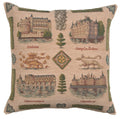 Loire's castle French Cushion