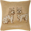 Dogs Light French Cushion