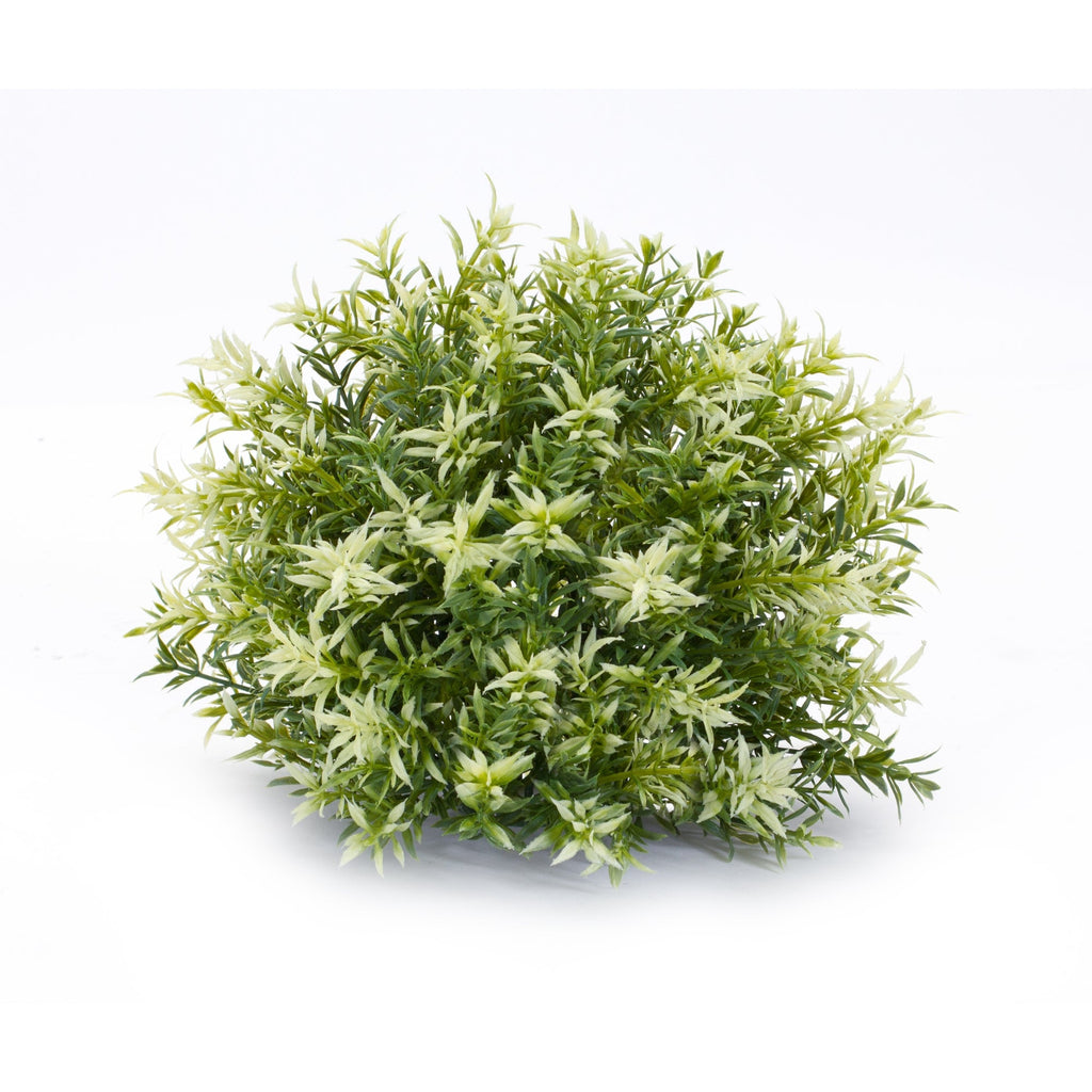 Varigated Mini Leaf Half Orb (Set of 6)