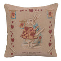 Heart Rabbit Alice In Wonderland I French Cushion