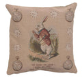 The Late Rabbit Alice In Wonderland I French Cushion