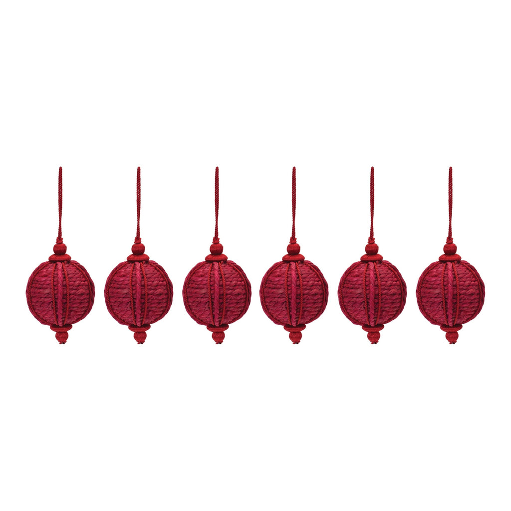 Jute Onion Ornament (Set of 6)