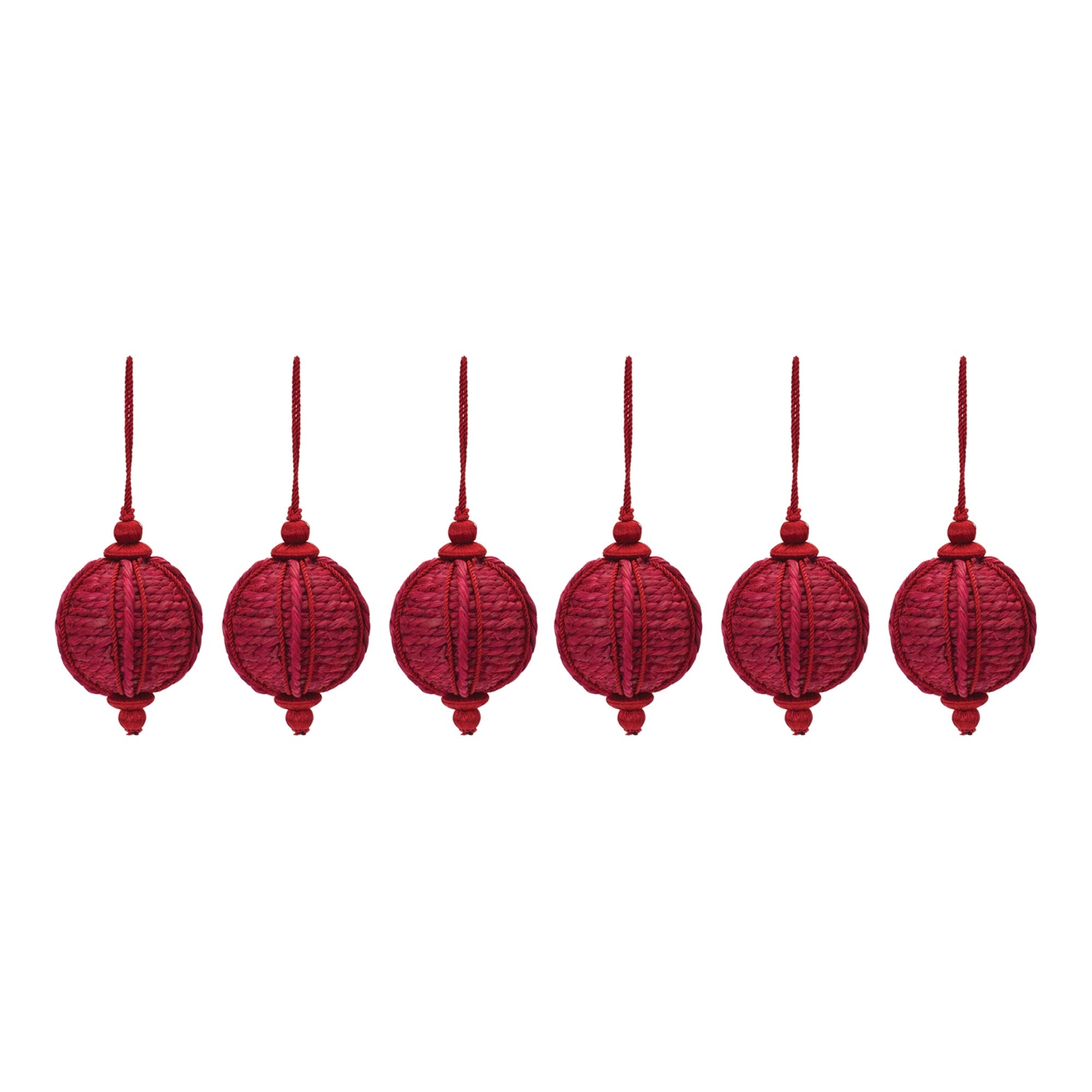 Jute Onion Ornament (Set of 6)