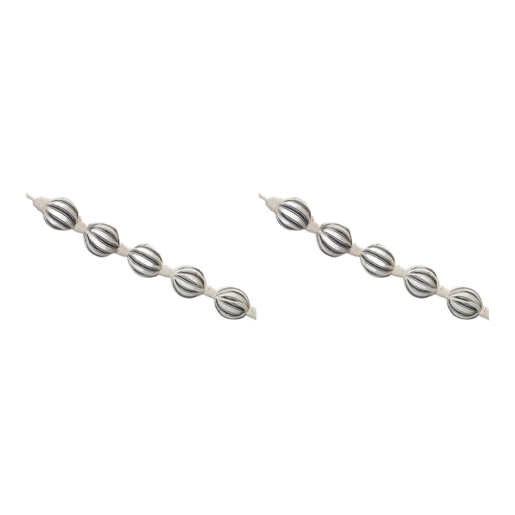 Fabric Ball String Garland (Set of 2)