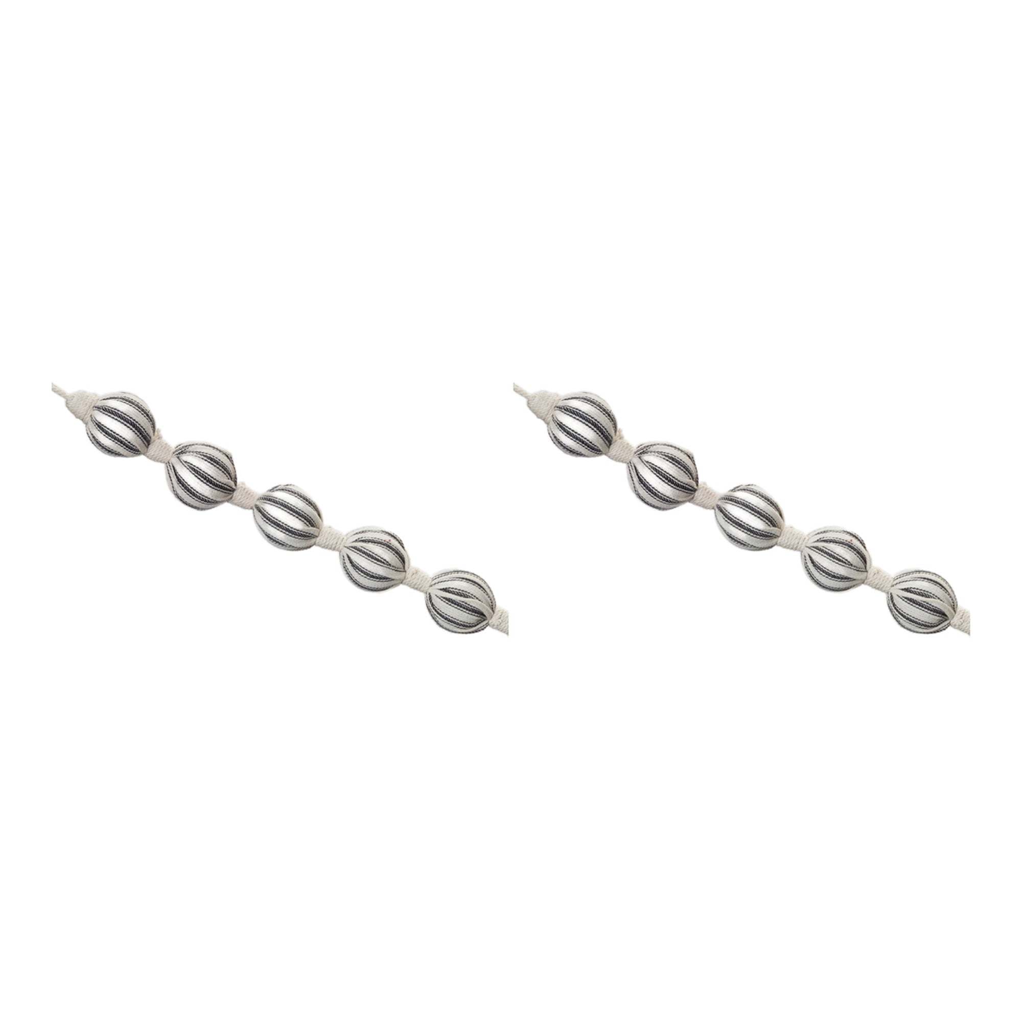 Fabric Ball String Garland (Set of 2)