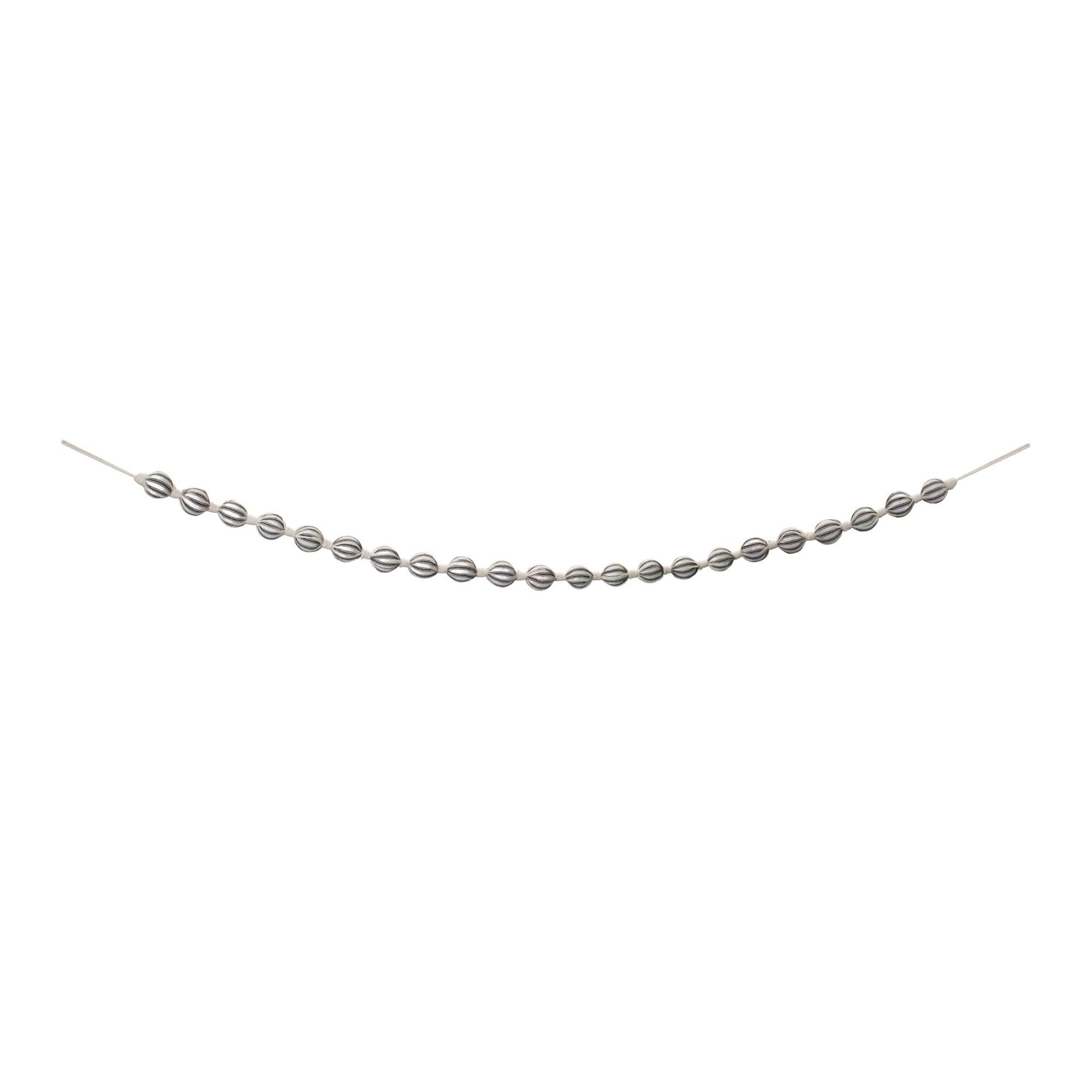 Fabric Ball String Garland (Set of 2)