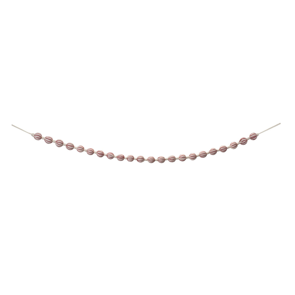 Fabric Ball String Garland (Set of 2)