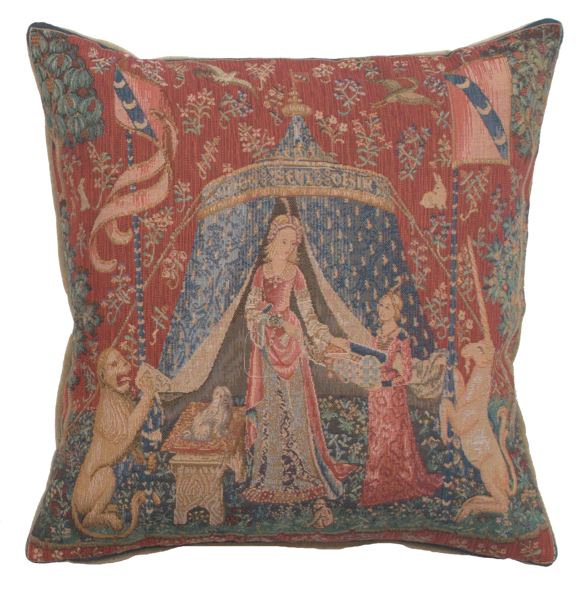 A Mon Seul Desir III Small French Cushion