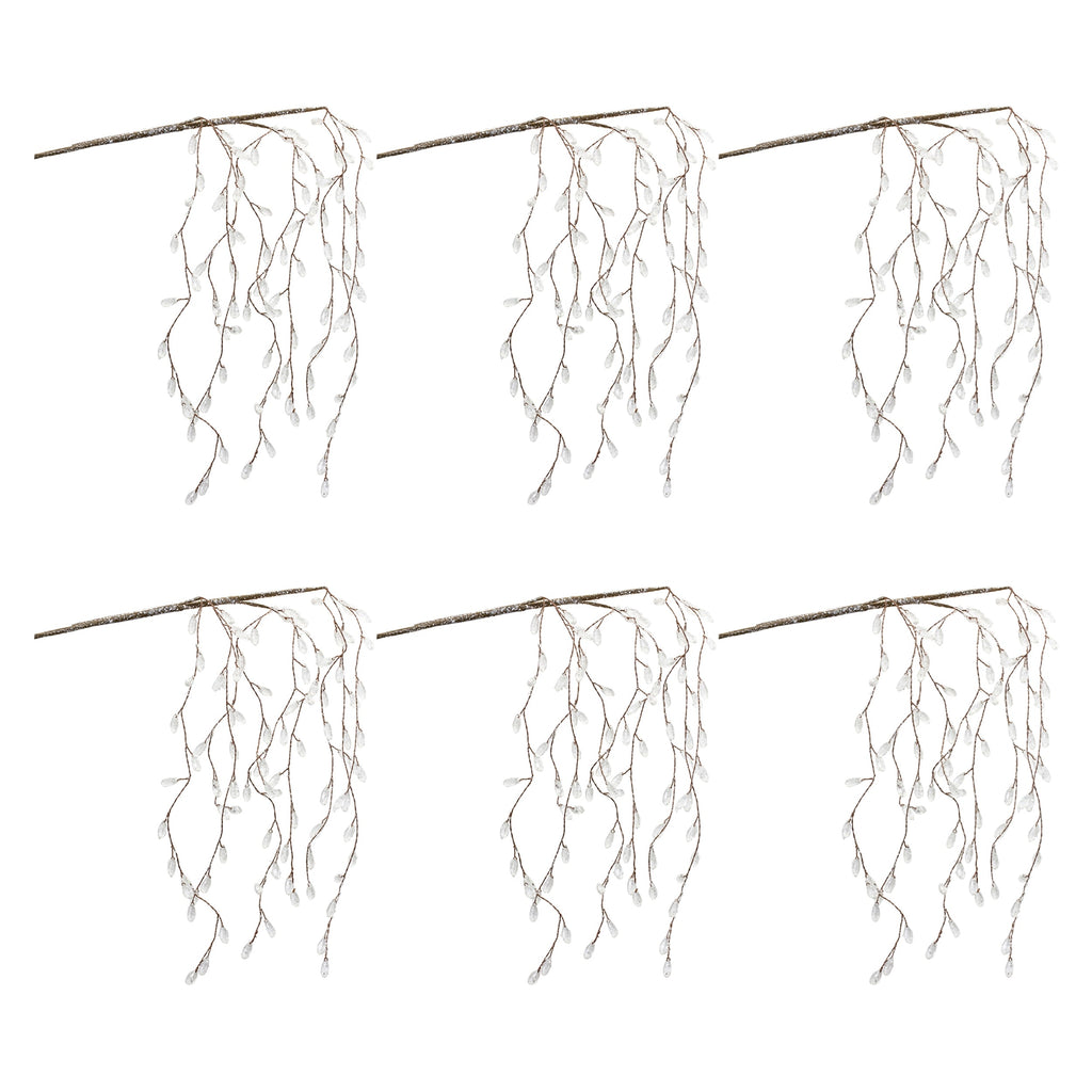 Icy Hanging Branch (Set of 6)