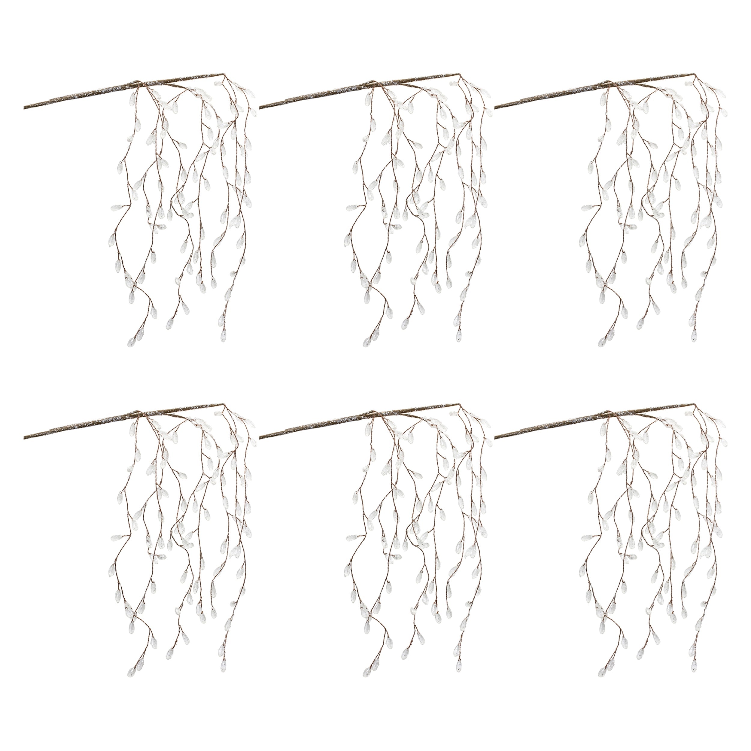 Icy Hanging Branch (Set of 6)