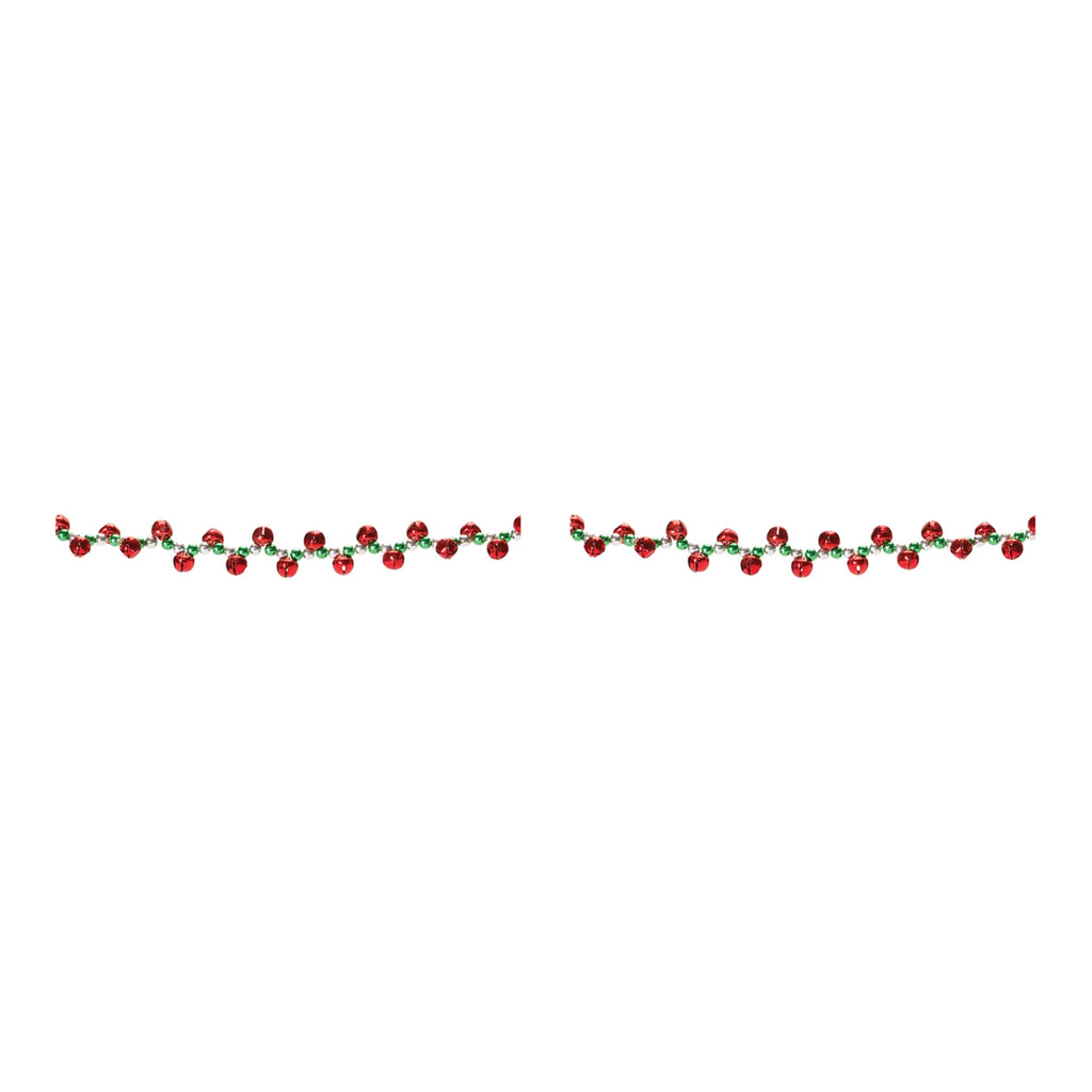 Sleigh Bell String Garland (Set of 2)