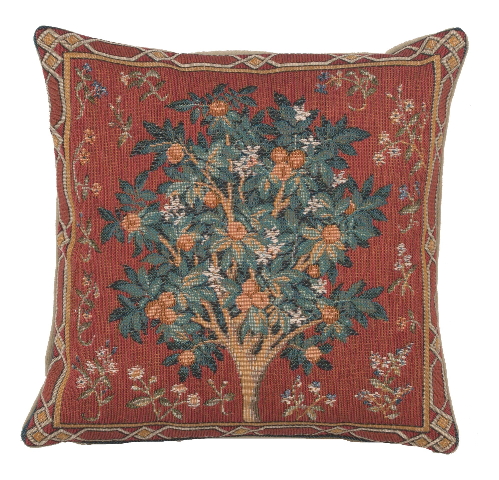 The Orange Tree 2 French Cushion