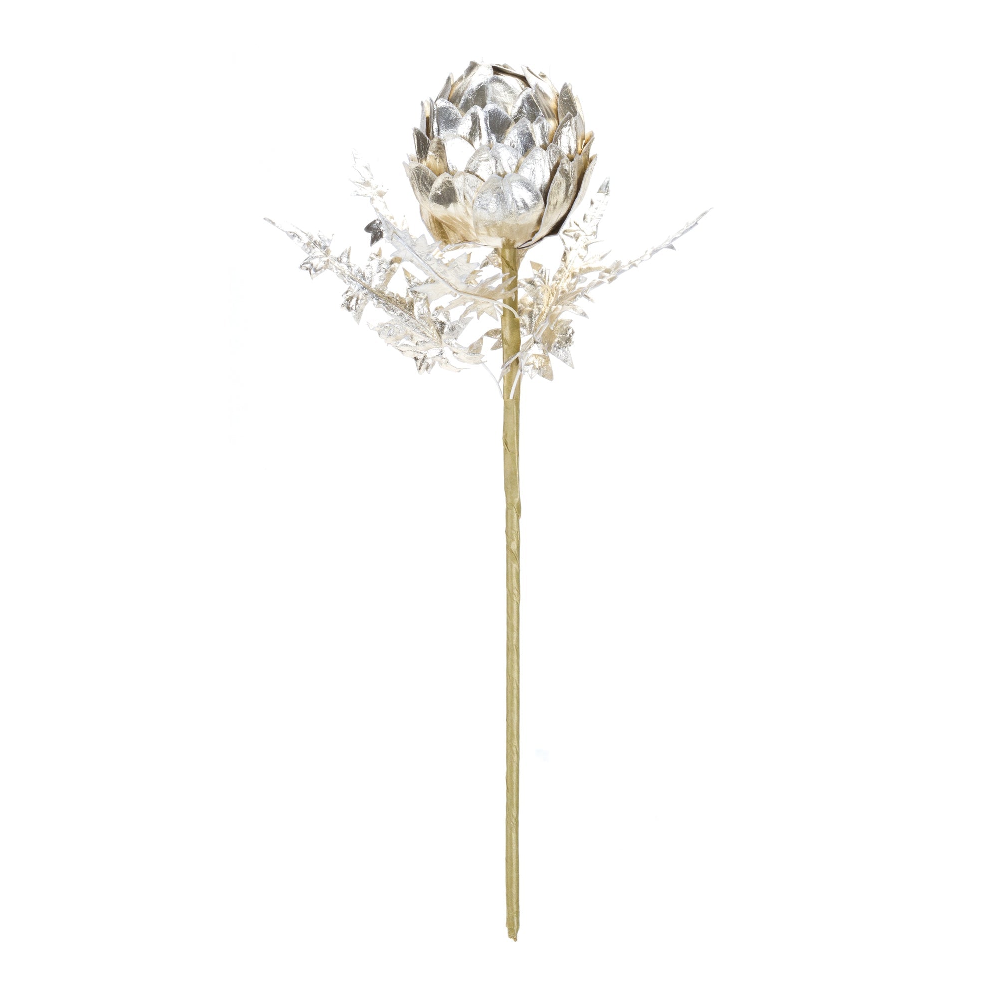 Metallic Artichoke Stem (Set of 2)