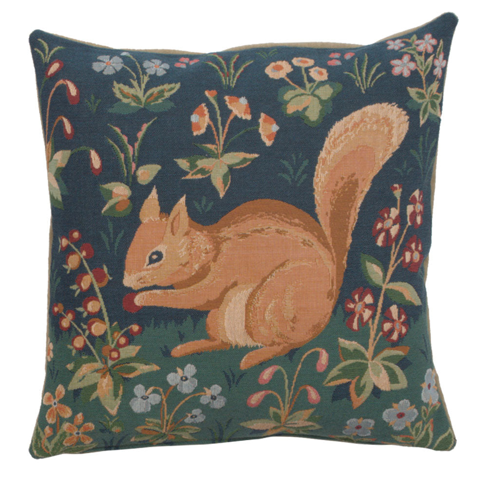 Medieval Squirrel French Cushion