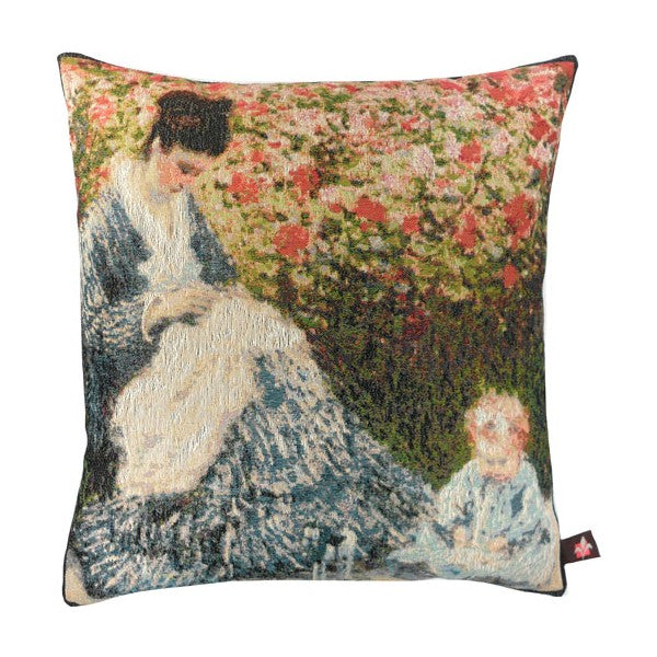 Camille et lenfant French Cushion