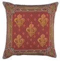 Lys flower In Red 1 French Cushion