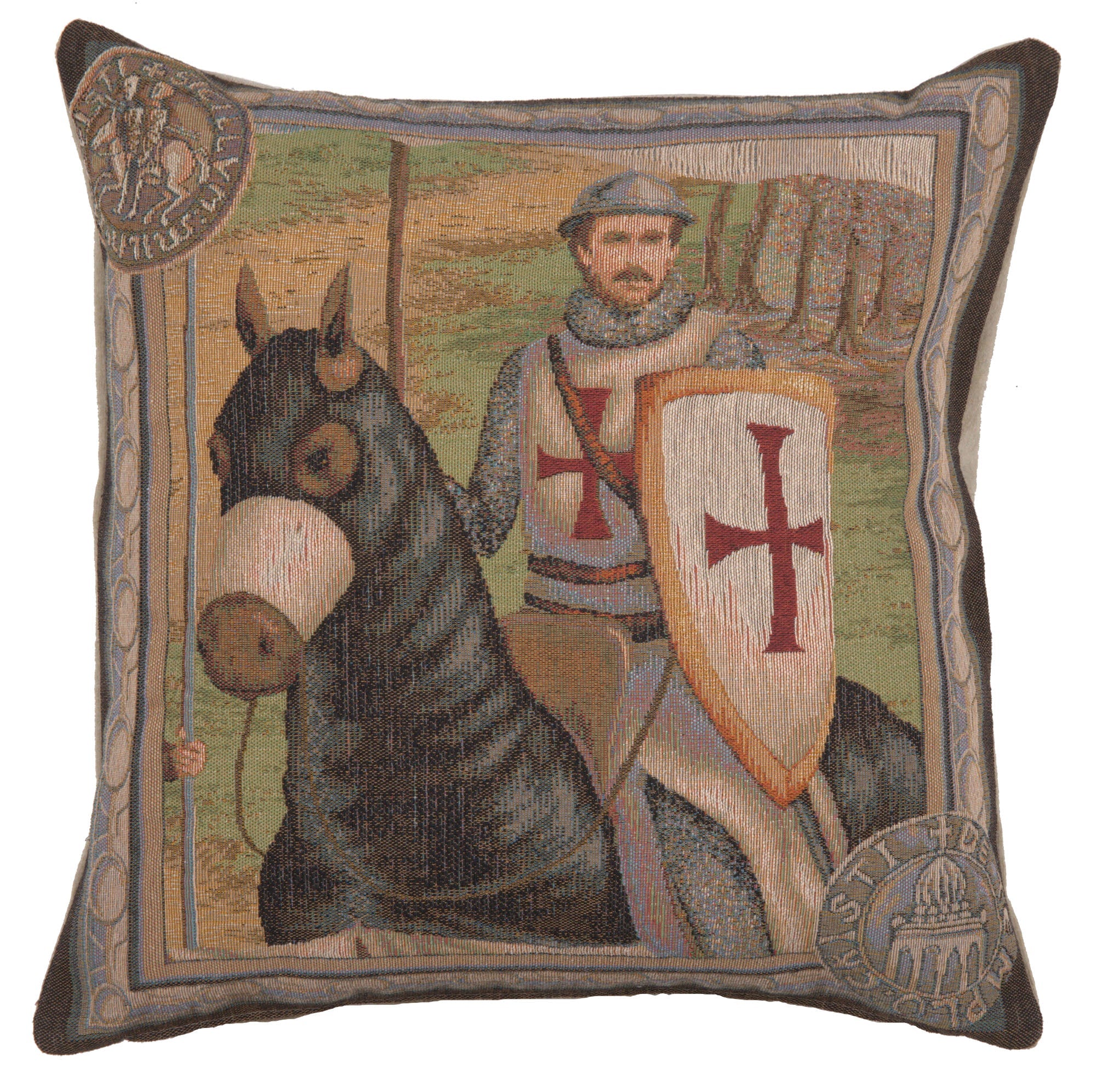 The Rider 2 French Cushion
