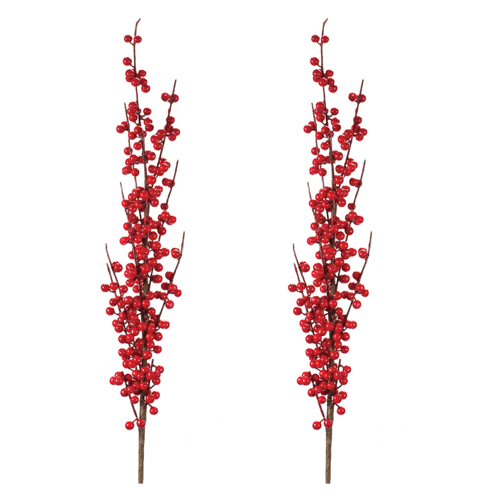 Ilex Berry Stem (Set of 2)