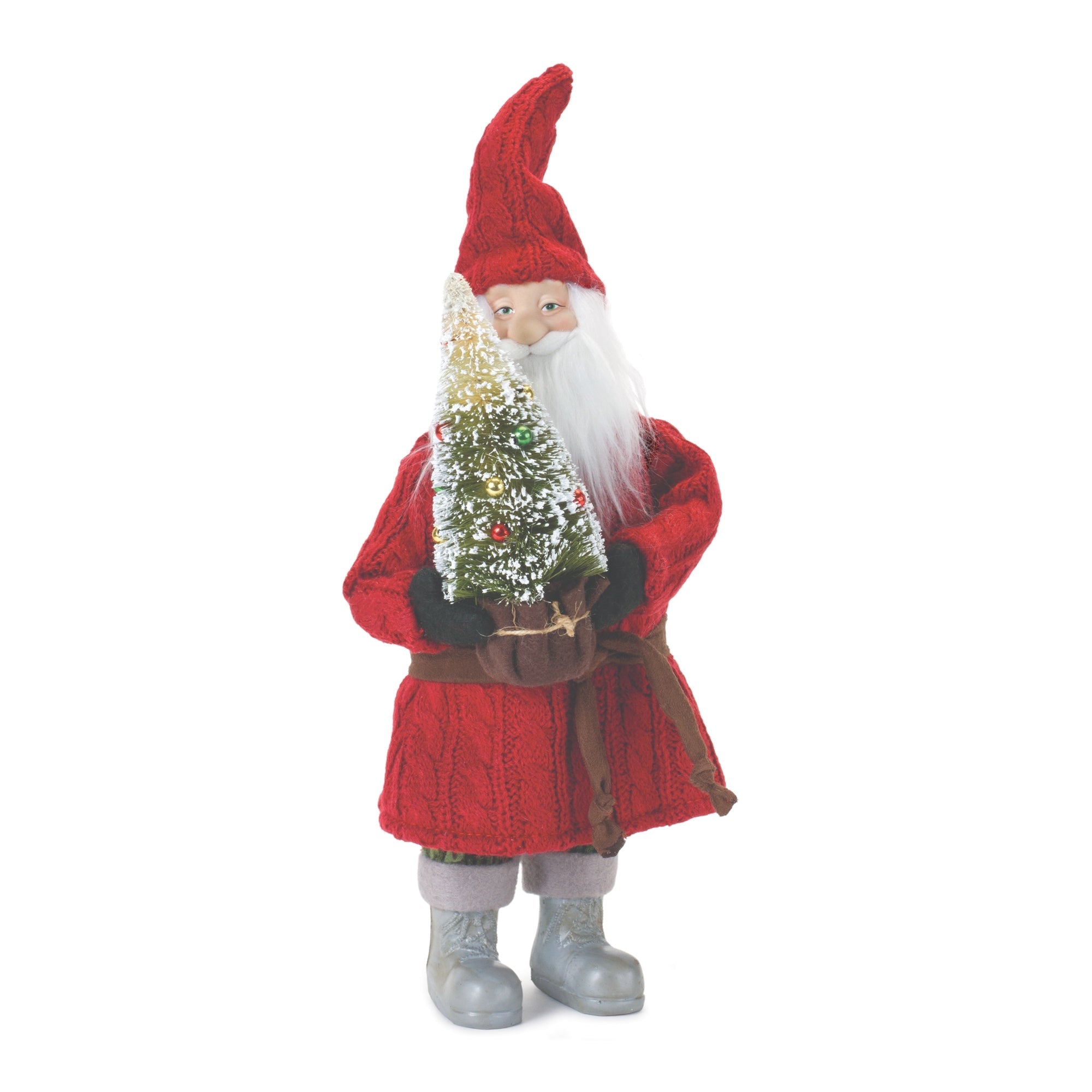 Standing Santa DŽcor 15"H