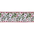 Wired Cotton Ribbon 4" x 10 yds.