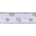 Wired Cotton Ribbon 4" x 10 yds. (Set of 2)