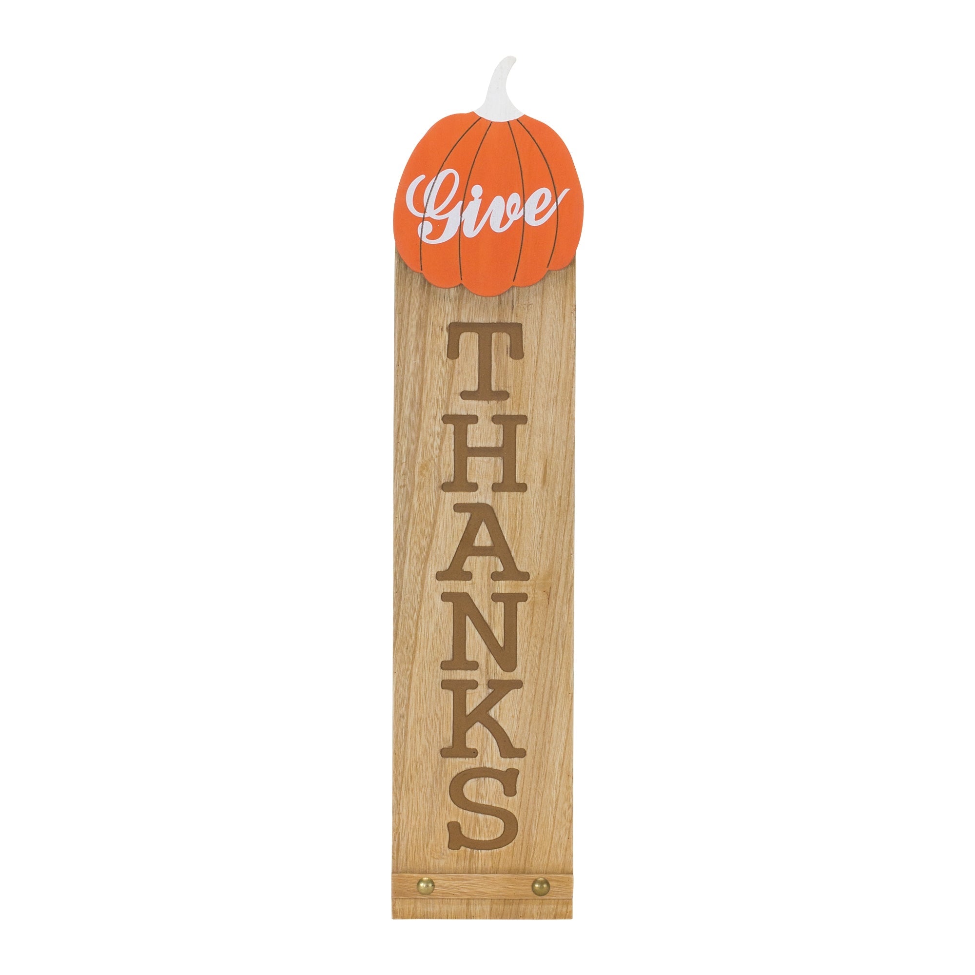 Give Thanks Wooden Sign