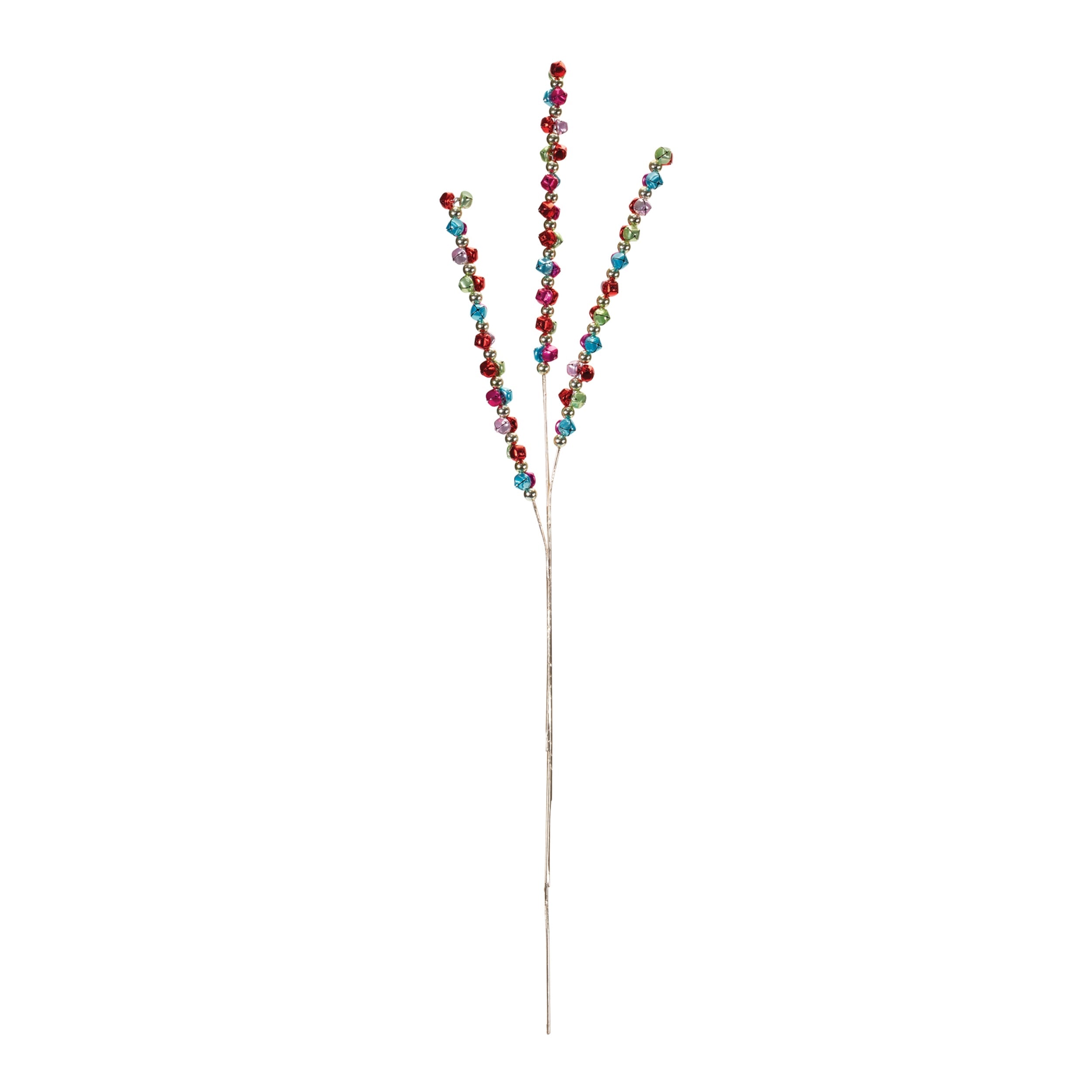 Metal Jingle Bell Spray (Set of 2)