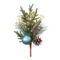 Pine Spray w/Ornament (Set of 2)