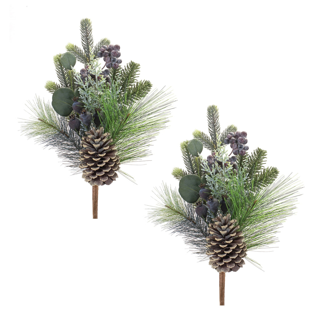 Pine Eucalyptus Pick (Set of 2)