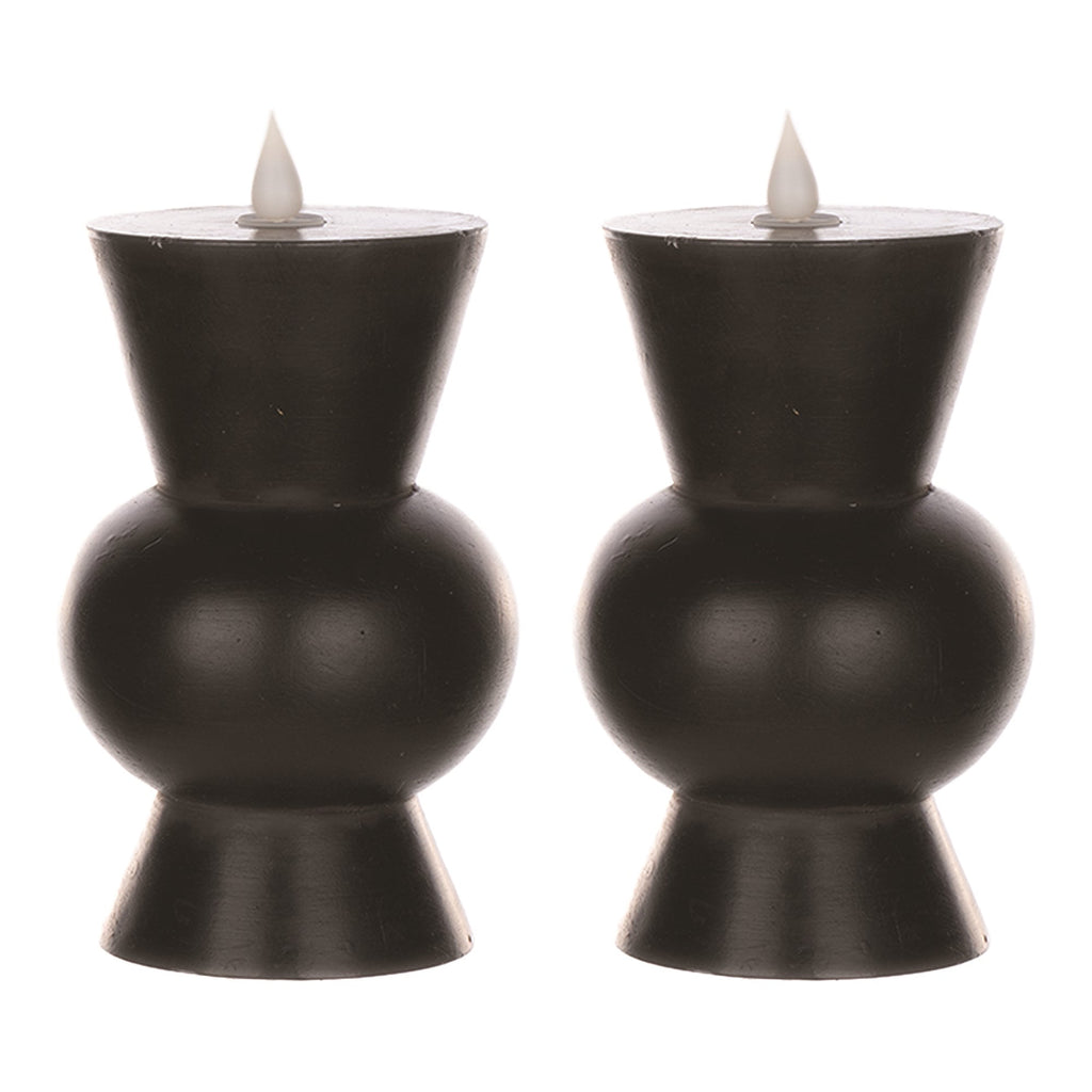 Simplux Designer LED Candle with remote (Set of 2)