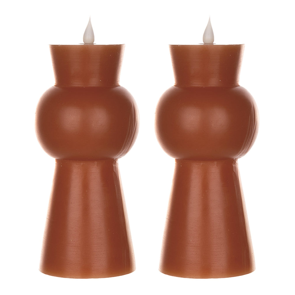 Simplux Designer LED Candle with remote (Set of 2)