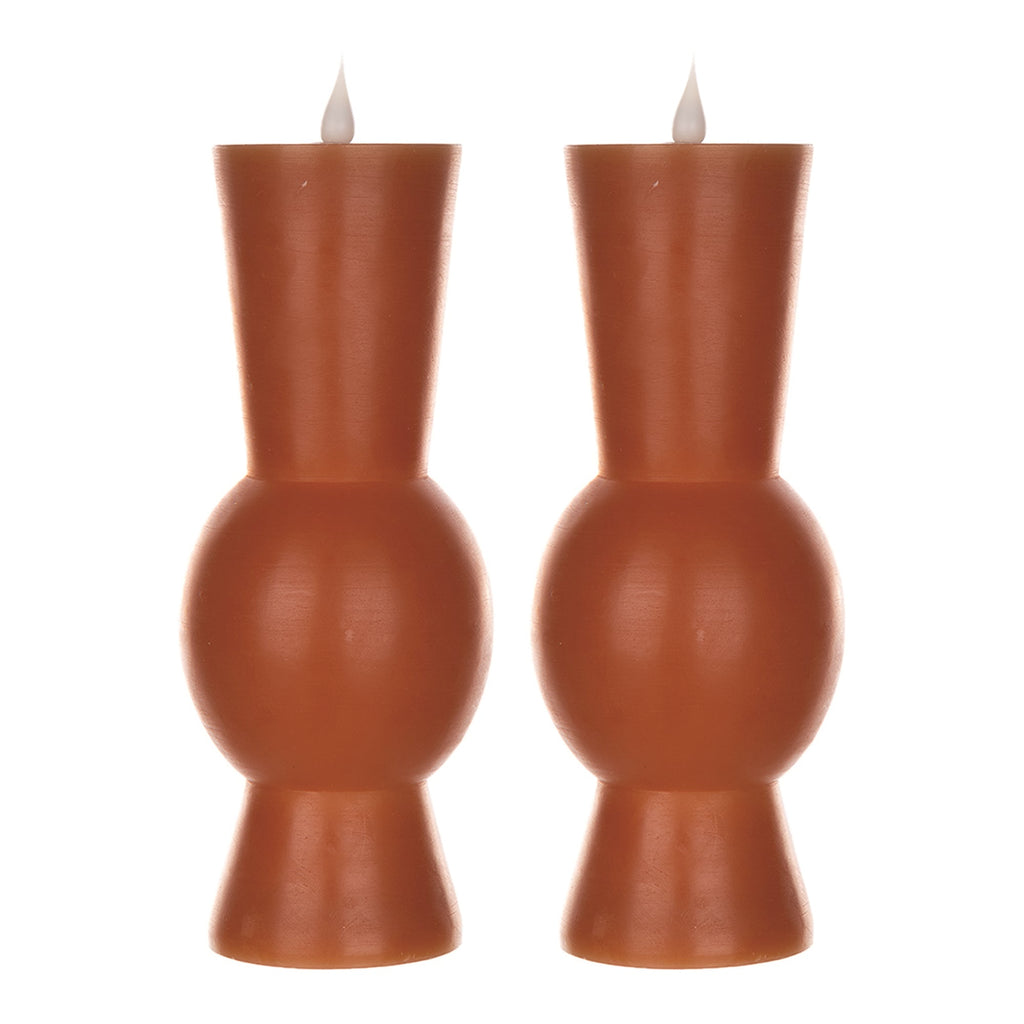 Simplux Designer LED Candle with remote (Set of 2)