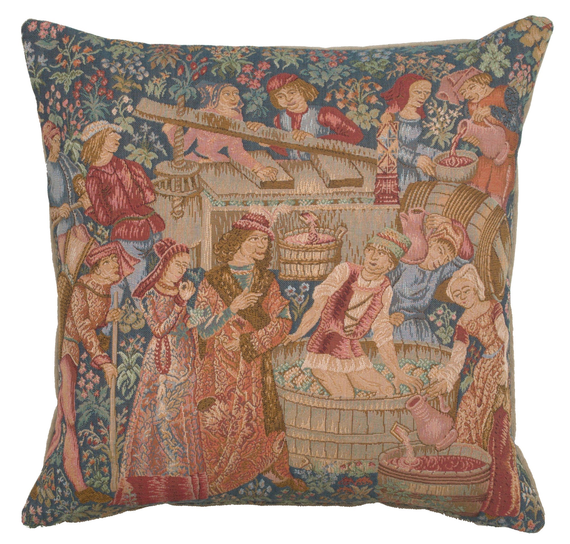The Wine Press French Cushion