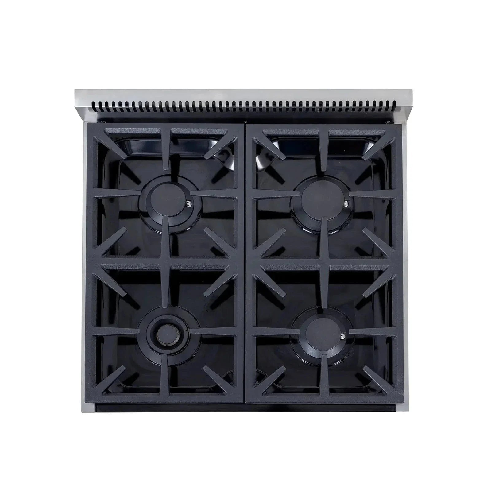 Kucht Professional 24" Gas Range Stainless Steel, True Simmer Burners, KFX2400X-S