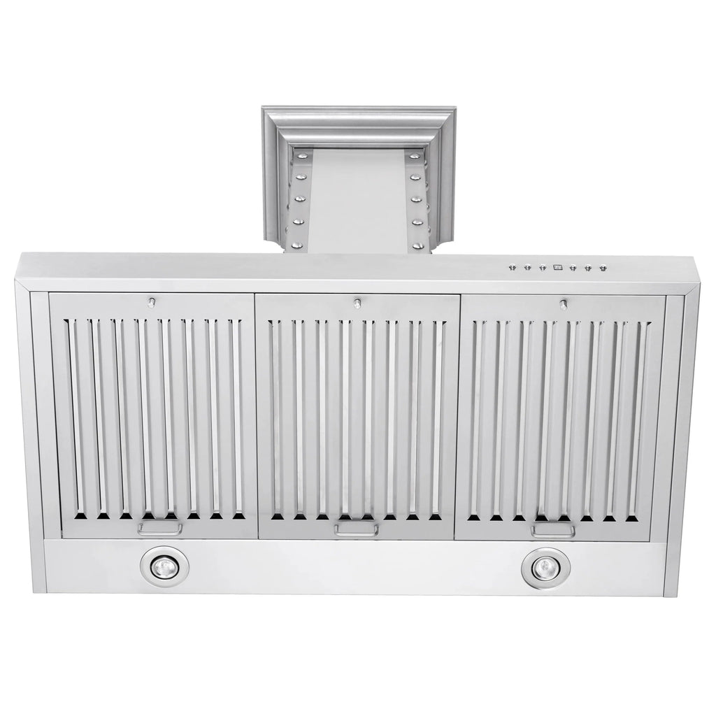 ZLINE 36" Designer Series Stainless Island Range Hood, KB2i-4SSXS-36