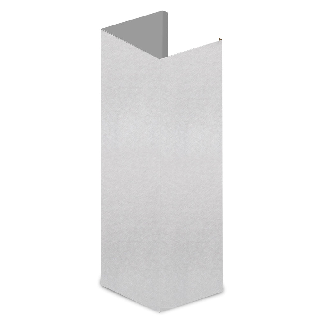 ZLINE 61" Snow Finished Stainless Chimney Extension, For Ceilings Up To 12.5', 8KL3S-E