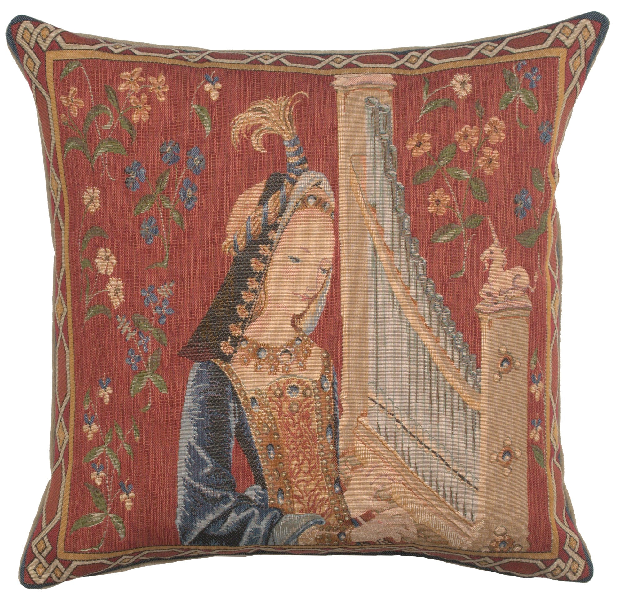 L'ouie the Hearing French Cushion