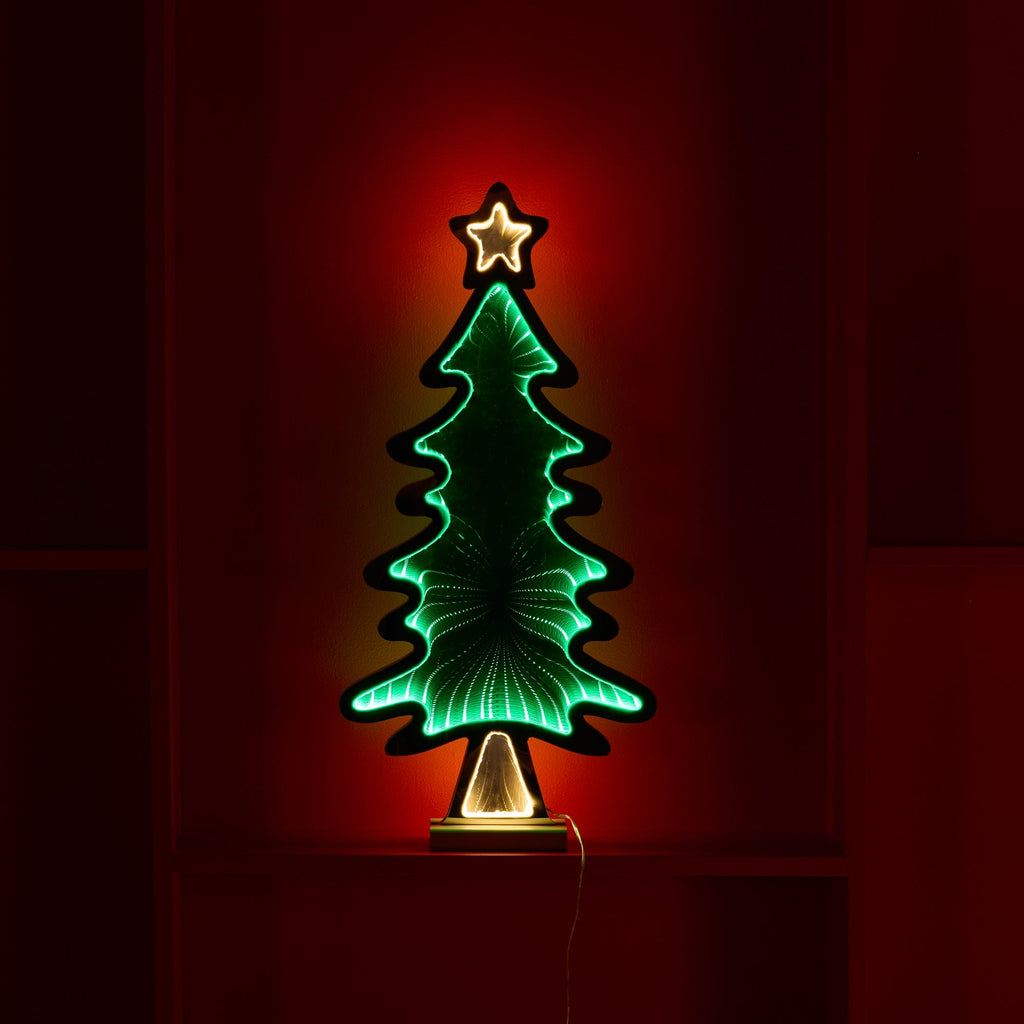 Christmas Tree Ekko Light Display 25"H