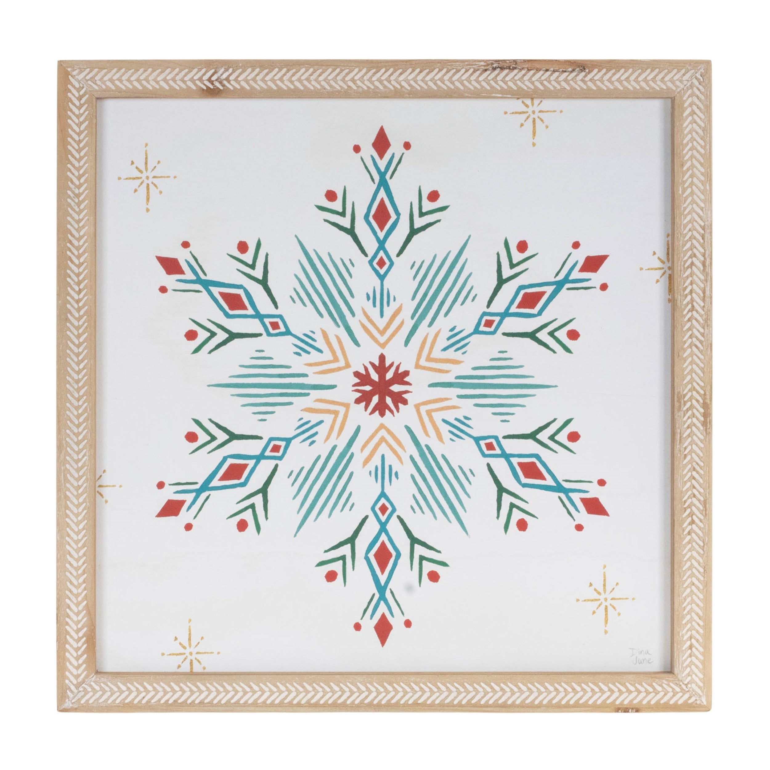 Snowflake Print (Set of 2)