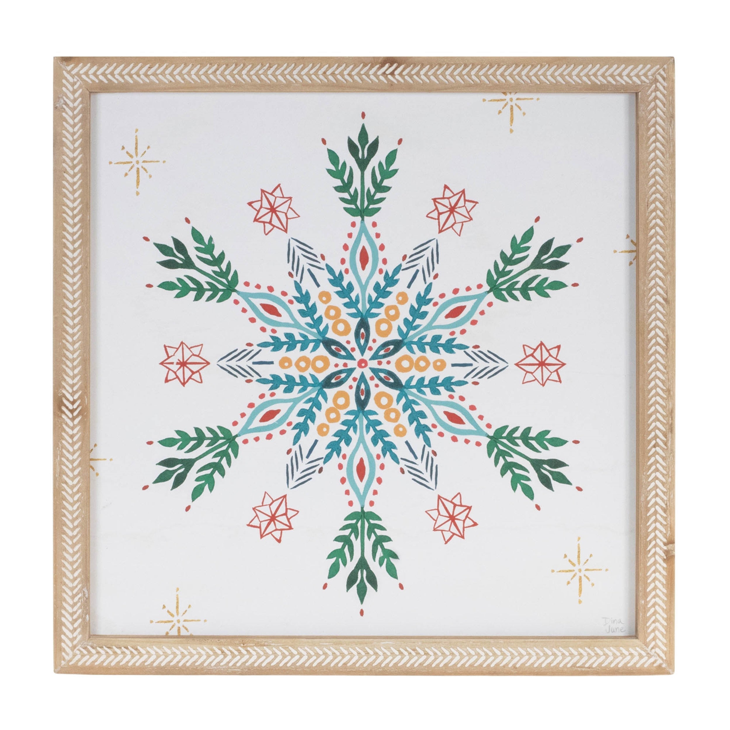 Snowflake Print (Set of 2)