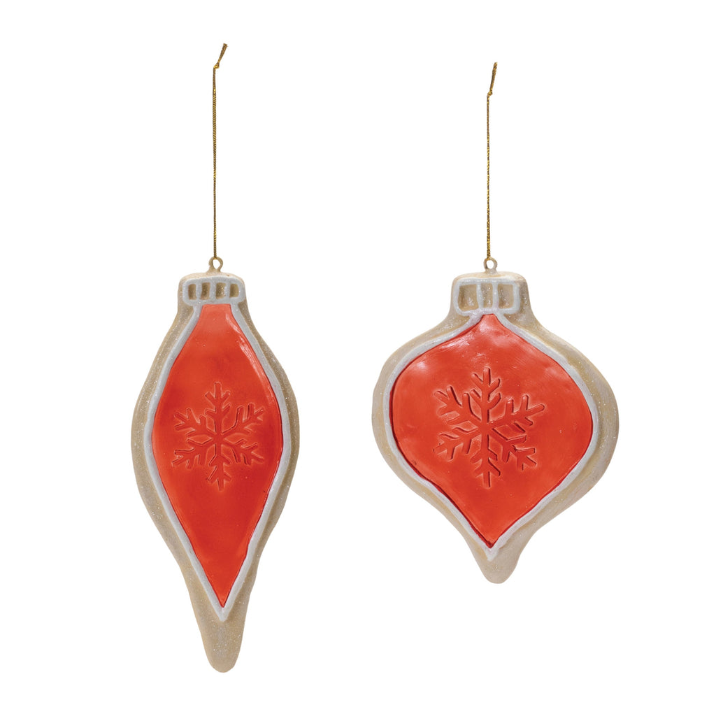 Frosted Cookie Onion Ornament (Set of 6)