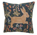Medieval Rabbit Running French Cushion