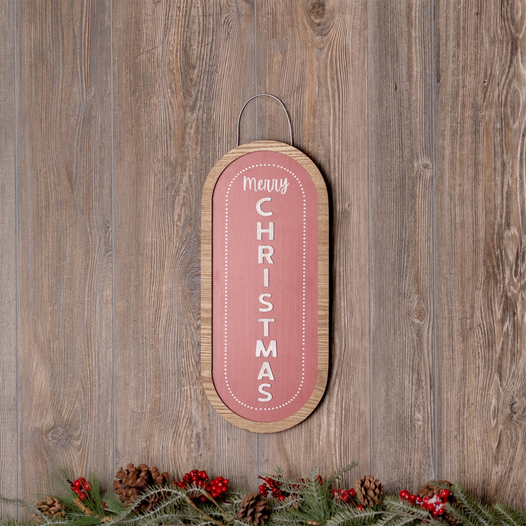 Merry Christmas Wall Sign 21"H
