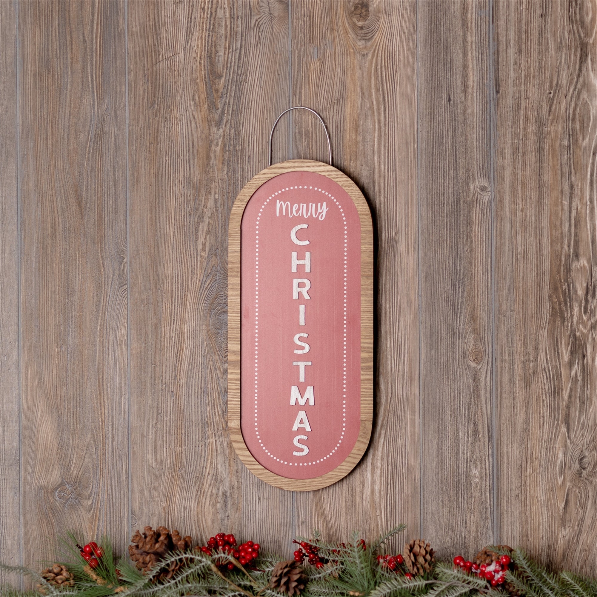 Merry Christmas Wall Sign 21"H