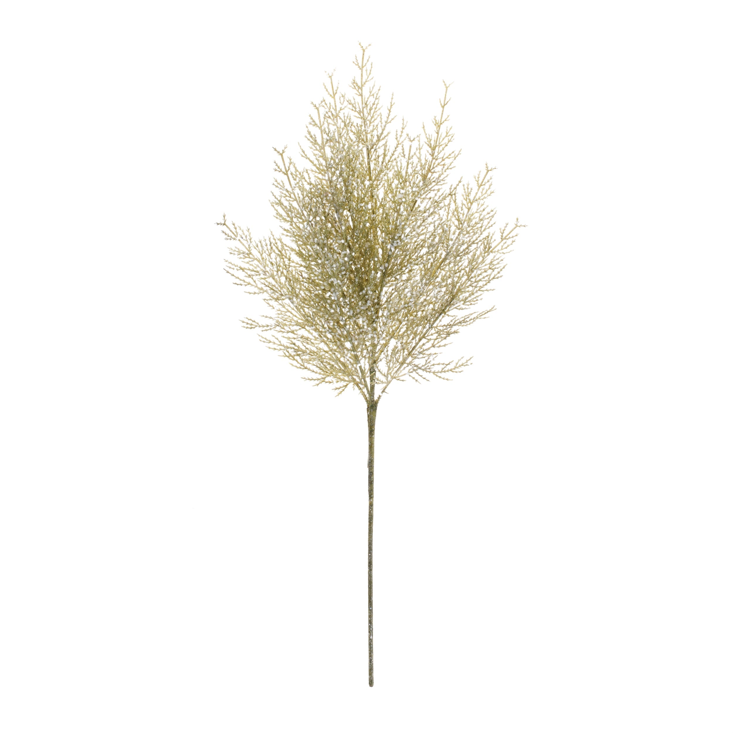 Glittered Cedar Spray (Set of 6)