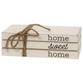 Home Sweet Home Stacked Books (Pack of 2)